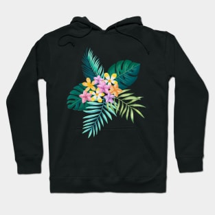 Tropical plants design Hoodie